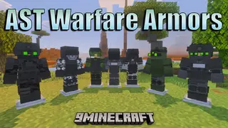 AST Warfare Armors Addon (26.x, 1.21) – Craft Modern Military Armors And Tactical Gear