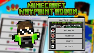 Advanced Waypoint Addon (26.x, 1.21) – MCPE/Bedrock Mod
