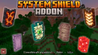 System Shields Addon (26.x, 1.21) – MCPE/Bedrock Mod