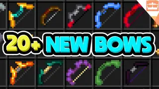 New Bows Addon (26.x, 1.21) – MCPE/Bedrock Mod