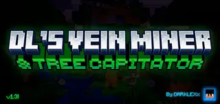 DL's Vein Miner & Tree Capitator Addon (26.x, 1.21) – MCPE/Bedrock Mod