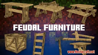 Feudal Furniture Addon (26.x, 1.21) – MCPE/Bedrock Mod