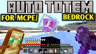 Auto Totem Addon (26.x, 1.21) – MCPE/Bedrock Mod