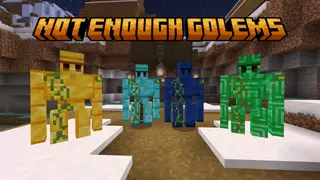 Not Enough Golems Addon (26.x, 1.21) – MCPE/Bedrock Mod