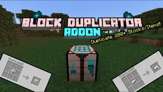 Block Duplicator Addon (26.x, 1.21) – MCPE/Bedrock Mod