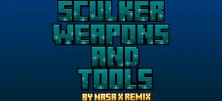 Sculker Weapons and Tools Addon (26.x, 1.21) – MCPE/Bedrock Mod