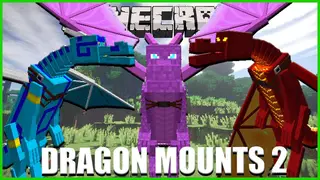 Dragon Mounts 2 Addon (26.x, 1.21) – MCPE/Bedrock Mod