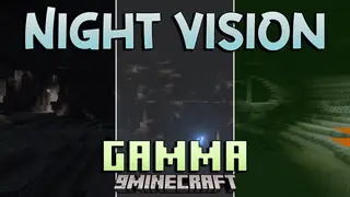Night Vision Gamma Addon (26.x, 1.21) – Illuminate Dark Caves Without Placing Torches
