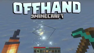 Offhand Addon (26.x, 1.21) – Equip Torches And Shields In Your Second Hand