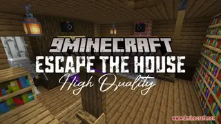 High Quality Escape the House Map (26.2, 1.20.1) – Adventure With 3 Endings