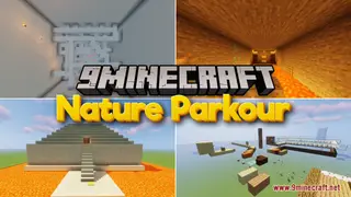 Nature Parkour Map (26.2, 1.20.1) – Just A Normal Parkour Map