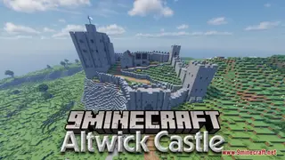 Altwick Castle Map (26.2, 1.20.1) – Norman Square Keeps Inspired