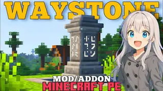Waystone Addon (26.x) – Teleport Across Your World Instantly in Bedrock Edition