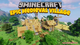 Epic Medieval Village Map (26.2, 1.20.1) – A Time To Remember