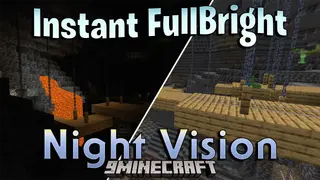 Instant Fullbright Night Vision Addon (26.x, 1.21) – See Clearly Without Torches