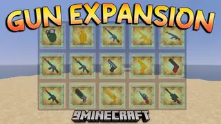 Gun Expansion Addon (26.x, 1.21) – Battle Hostile Mobs With Modern Blocky Guns