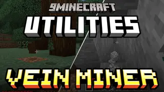 Utilities Vein Miner Addon (26.x, 1.21) – Mine Entire Ore Veins in One Swing