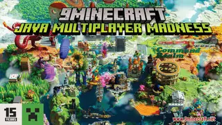 Java Multiplayer Madness Map (26.2, 1.20.1) – Minecraft 15th Anniversary
