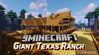 Giant Texas Ranch Map (26.2, 1.20.1) – Tranquil Countryside House