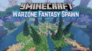 Warzone Fantasy Spawn Map (26.2, 1.20.1) – PvP Faction Adventure