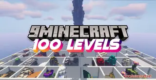 100 Levels Map (26.2, 1.20.1) – Incredible Parkour Challenges