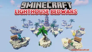 Lighthouse Bedwars Map (26.2, 1.20.1) – Beacon of Victory