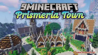 Prismeria Town Map (26.2, 1.20.1) – A Sprawling Medieval Kingdom