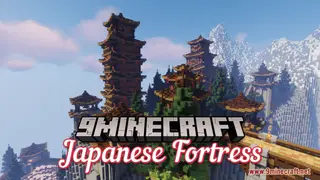 Japanese Fortress Map (26.2, 1.20.1) – Majestic Creation