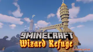 Wizard Refuge Map (26.2, 1.20.1) – A Magical Haven