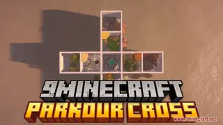 Parkour Cross Map (26.2, 1.20.1) – Jump Through The Cross