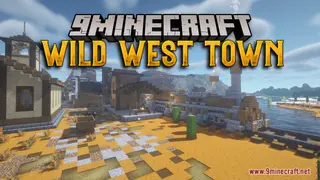 Wild West Town Map (26.2, 1.20.1) – Desert Dust and Saloon Dreams