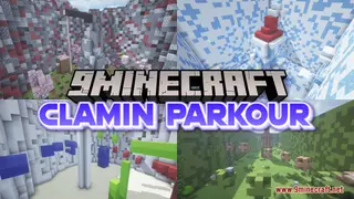 Clamin Parkour Map (26.2, 1.20.1) – Conquer 20 Diverse Challenges