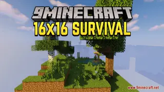 16×16 Survival Map (26.2, 1.20.1) – One chunk Survival