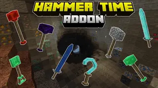 Hammer Time Addon (26.x, 1.21) – Breaks 3×3 Blocks at Once