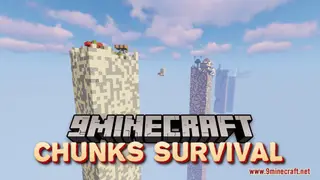 Chunks Survival Map (26.2, 1.20.1) – Super Hostile Sky Chunk