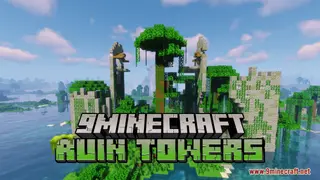 Ruin Towers Map (26.2, 1.20.1) – Jungle Exploration