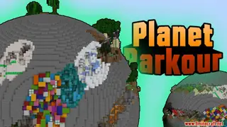 Planet Parkour Map (26.2, 1.20.1) for Minecraft
