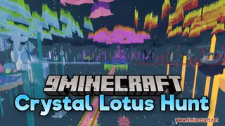 Crystal Lotus Hunt Map (26.2, 1.20.1) – A Minecraft Treasure Expedition
