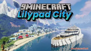 Lilypad City Map (26.2, 1.20.1) – Floating City!