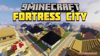 Fortress City Map (26.2, 1.20.1) – A Minecraft Metropolis