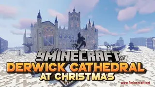 Derwick Cathedral at Christmas Map (26.2, 1.20.1) – Festive Minecraft Wonderland