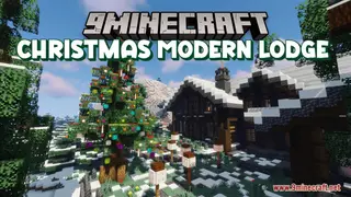 Christmas Modern Lodge Map (26.2, 1.20.1) – Festive Anniversary Celebration