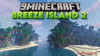 Breeze Island 2 Map (26.2, 1.20.1) – Survival Games Map