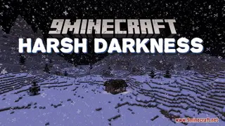 Harsh Darkness Map (26.2, 1.20.1) – Snowly Midnight Snowscape