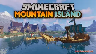Mountain Island Map (26.2, 1.20.1) – Majestic Peaks