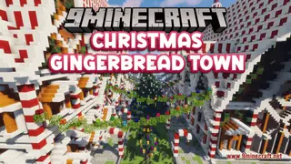 Christmas Gingerbread Town Map (26.2, 1.20.1) – Festive Christmas Haven