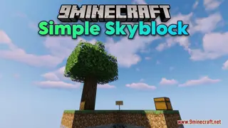 Simple Skyblock Map (26.2, 1.20.1) – Survive On The Cloud