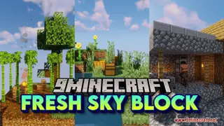 Fresh Sky Block Map (26.2, 1.20.1) – Old Memories But New Experiences