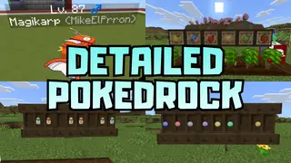 Detailed Pokedrock Addon (26.x) – MCPE/Bedrock