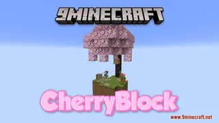 CherryBlock Map (26.2, 1.20.1) – Unique SkyBlock Experience